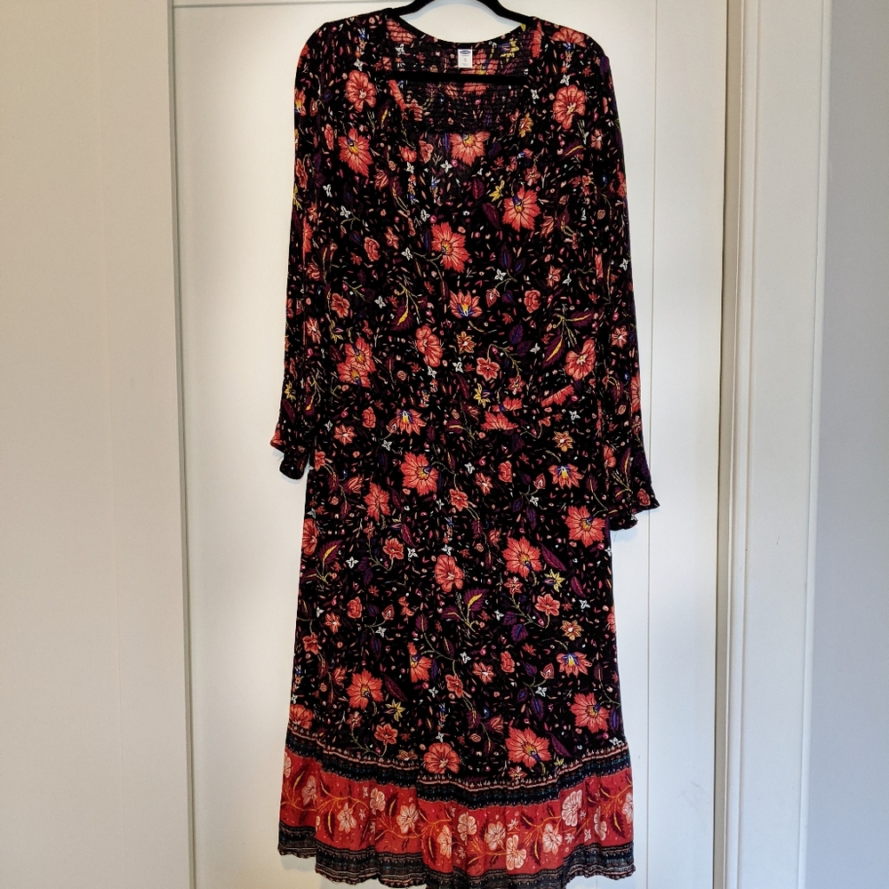 Flowy Floral Boho Dress